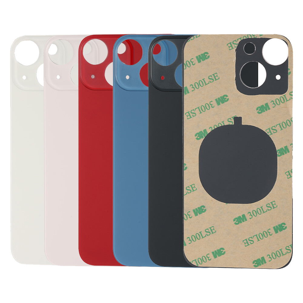 For iPhone 14 Pro Max 13 12 Mini 11 XS XR SE2 SE3 Back Cover Glass