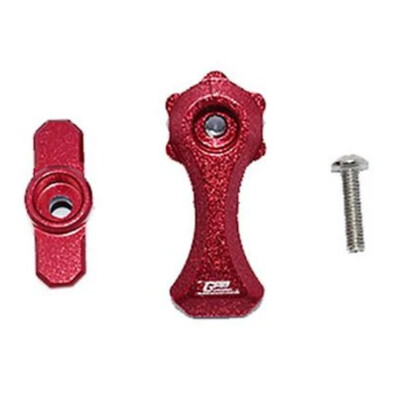 NEW GPM Alum Body Shell Lock Red : Traxxas VXL Hoss 4x4 / E-Revo / Rustler /