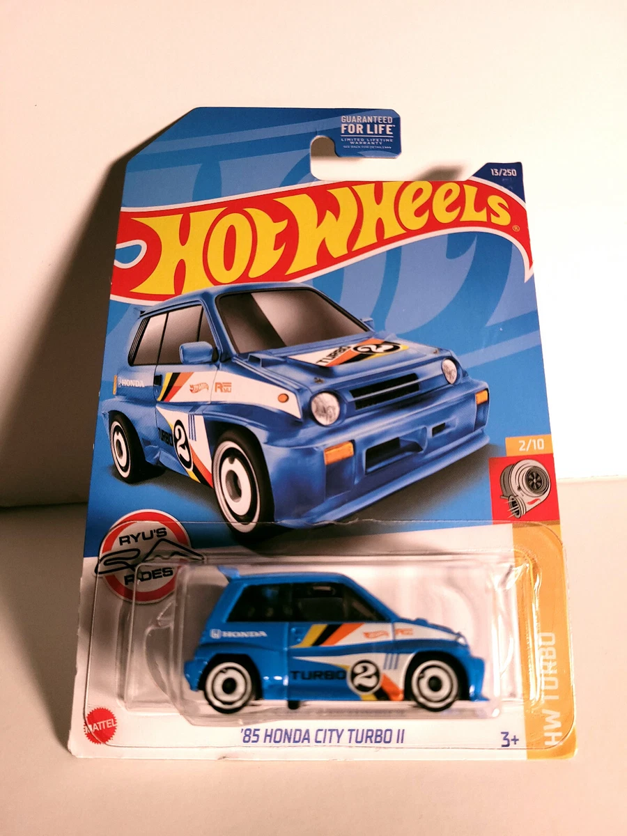 2022 Hot Wheels 85 Honda City Turbo II Blue HW Turbo 2 10 13 250