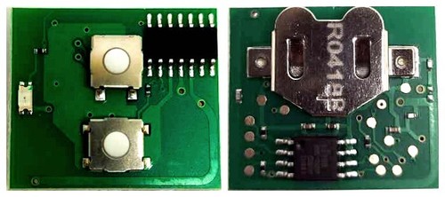 Mando a distancia con llave 2T 433MHz para Opel Zafira Vectra Omega Astra BJ 98-05 - Imagen 4 de 4