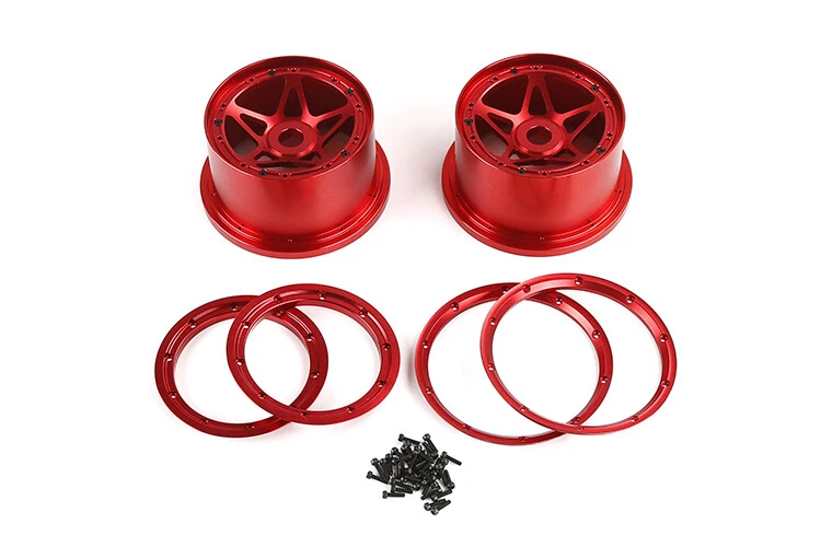 5B CNC Metal Integrated Rear Wheel Hub Kit for 1/5 HPI BAJA 5B - Image 2 of 4