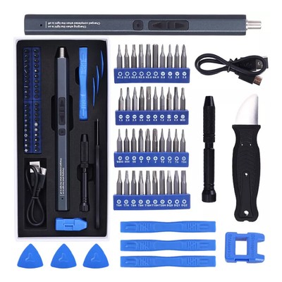 Mini Electric Cordless Screwdriver Set Rechargeable Precision Power Repair TooIv