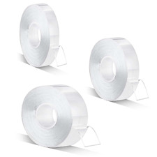 3 PCS Double Sided Adhesive Duct Tape Heavy Duty  9.85FT/Roll  ,Waterproof...