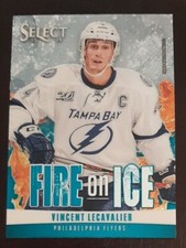 2013 - 2013 Panini Select Vincent Lecavalier Fire On Ice Hockey Card