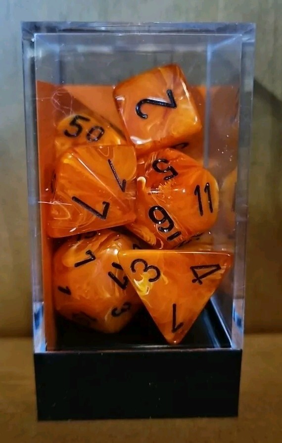 5 Piece Lot of Chessex Dice New 27441 25300 26425 27433 25427 Free Shipping USA