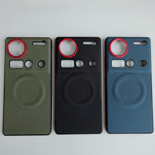 Funda trasera híbrida ultra magnética TPU+Nylon+metal para Nubia Z70 Ultra/Z70s - Imagen 3 de 17