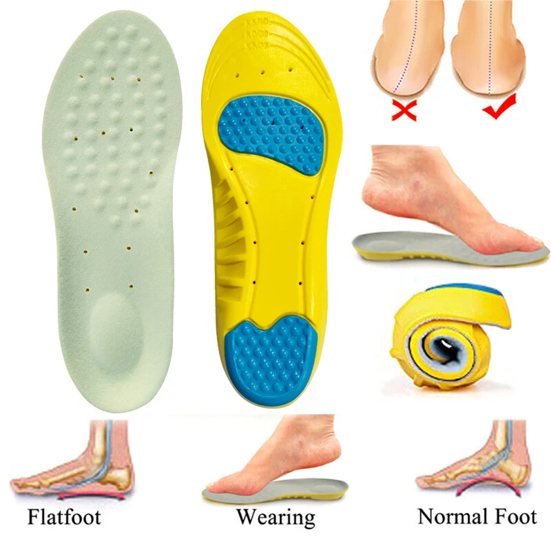 Orthotic Insoles for Arch Support Plantar Fasciitis Flat Feet Back