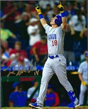 Chicago Cubs Frank Schwindel (2021-2022) Autograph Signed 8x10 Photo Auto (D)