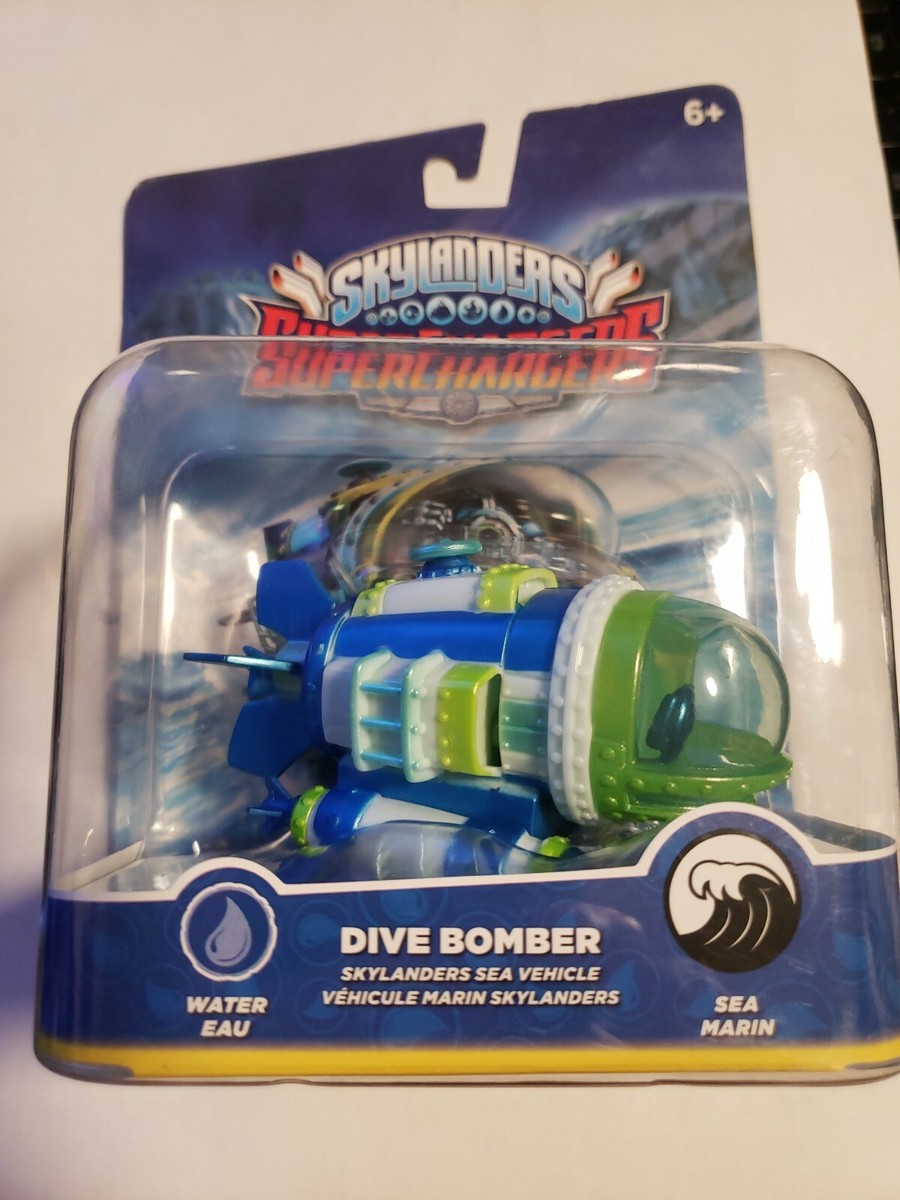 SKYLANDERS SUPERCHARGERS DIVE BOMBER SKYLANDERS SEA VEHICLE