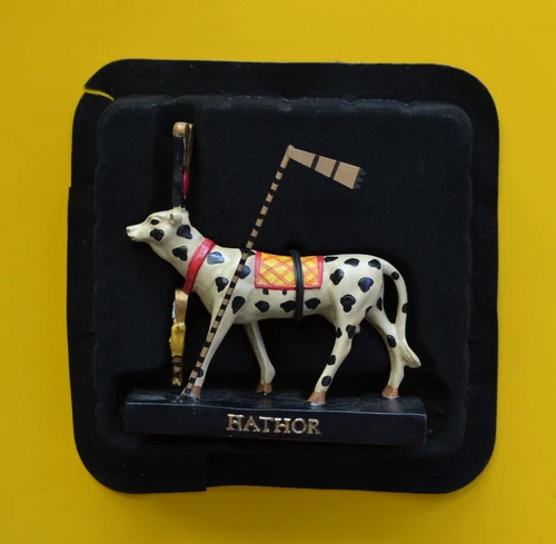 Gods of Ancient Egypt Figurine HATHOR, Goddess of Love, Music & Dance (Cow) - Picture 1 of 3