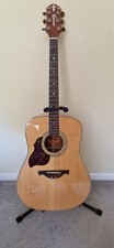Crafter D8 Left-handed Acoustic Guitar  - With Free Stand