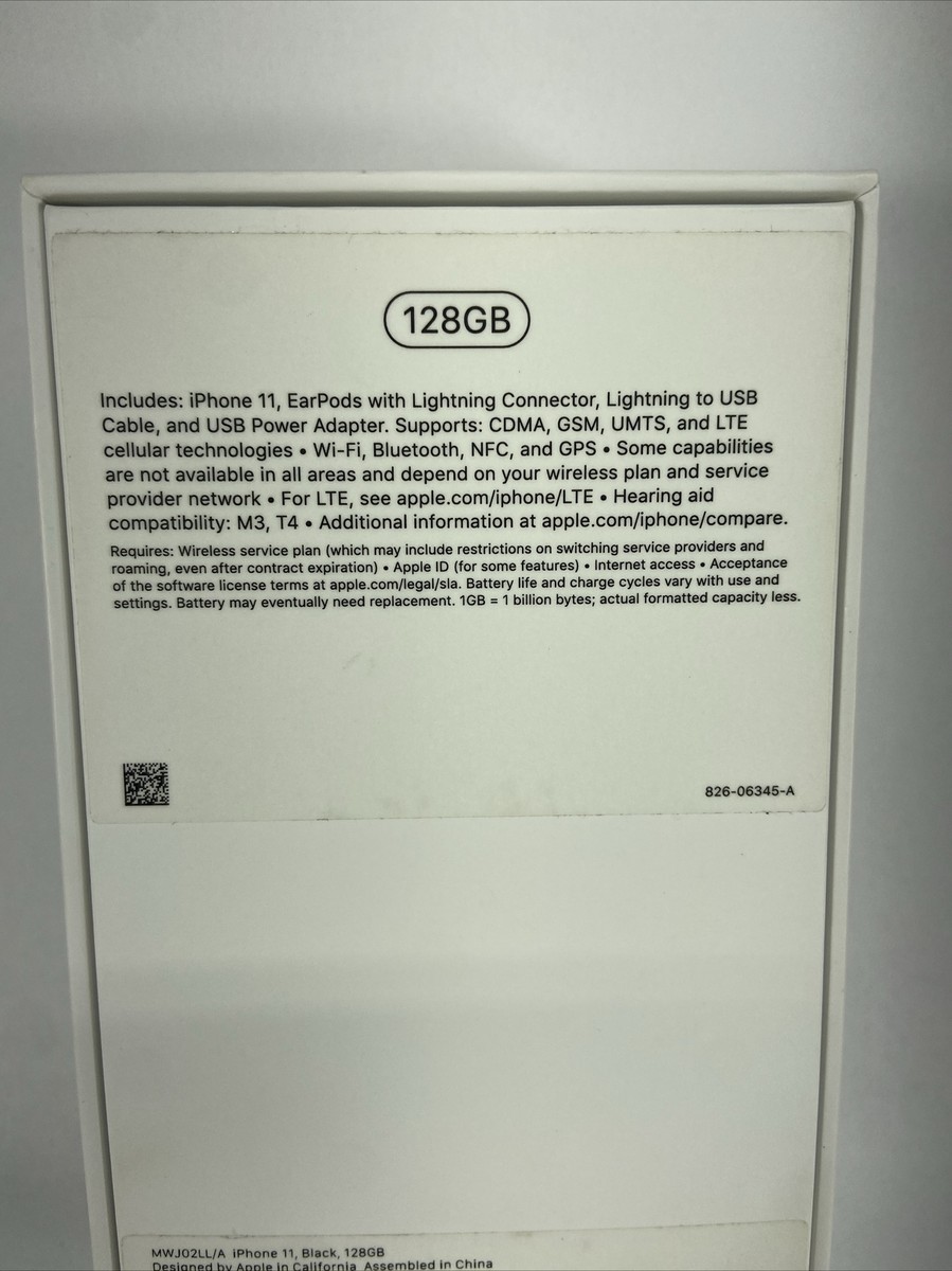 iPhone 11 Box Original Apple Retail Box Only Without Accessories