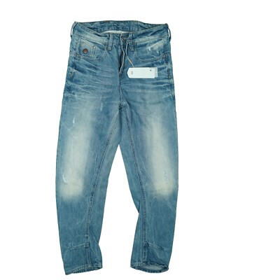 G-STAR Type c 3D Loose Tapered wmn Damen Jeans Hose used look W23 L32 destroye. 
