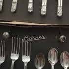 Vintage BANNER Child's Doll Play Set Flatware Serving Ware Set MCM Plastic 1950 — photo 3