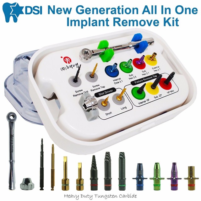 DSI SOS Dental Implant Broken Screw Removal Extractor Surgical Tool