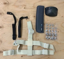 Bauer Hockey Goalie Mask Service Kit | Goal Helmet Repair Kit Chin Cup Harness