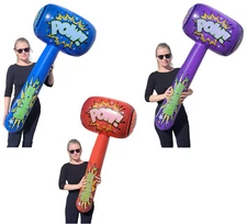 Huge 52" POW Jumbo Mallet (52" x 24" x 14") Vinyl Inflatable Hammer Bopper