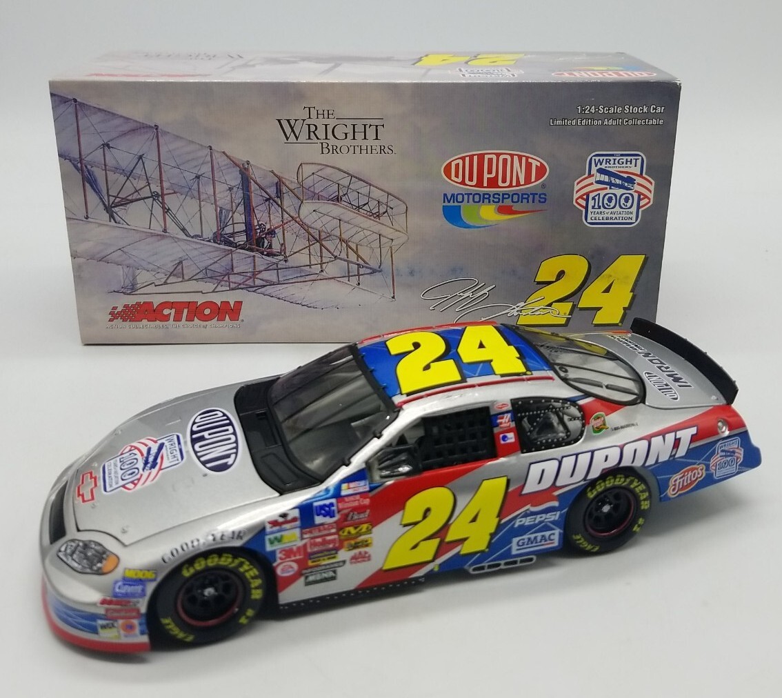 Action JEFF GORDON #24 The Wright Brothers 2003 Monte Carlo 1/24