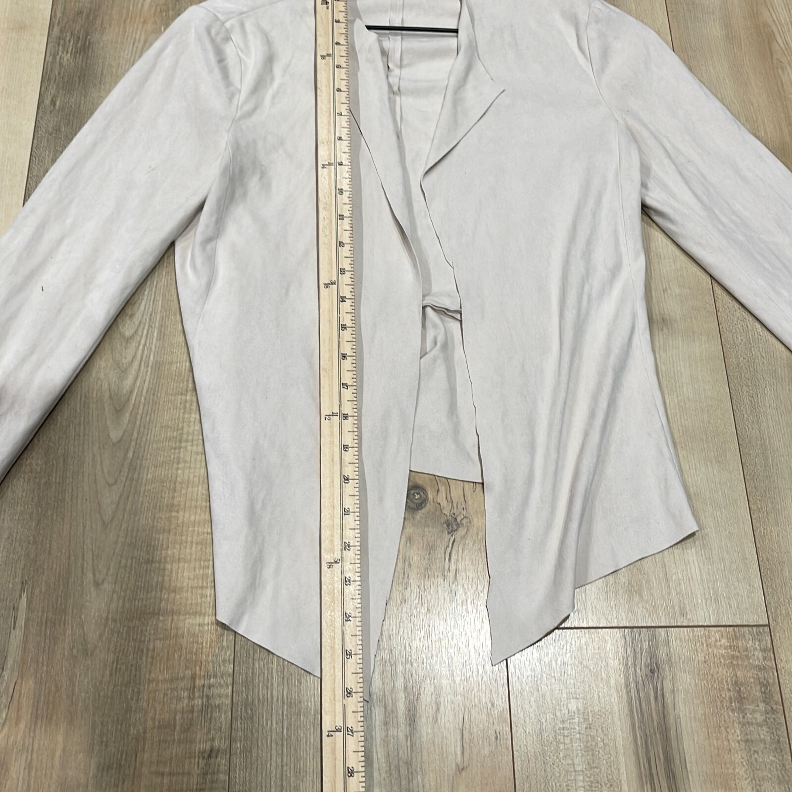 Zara Basic Collection Womens Beige Waterfall Open… - image 6