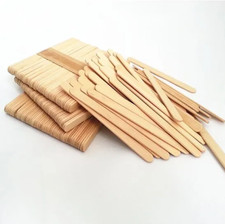 Lollipop Sticks Natural Wooden Kids Craft Model Making Ice Pop Lolly Sticks