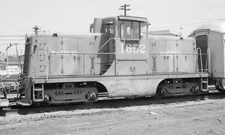 Pacific Electric GE 44 Ton 1652 at West Oakland CA 5 x 7 Photo
