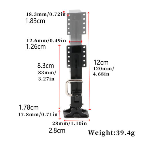 Nuovo carrello di atterraggio gambe supporto in lega per trattore Tamiya 1/14 camion contenitore - Foto 11 di 11