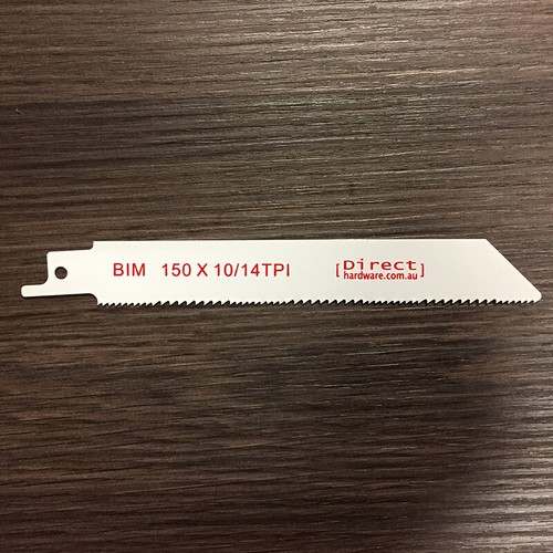 BULK Reciprocating Saw Blades Various Lengths & TPI Suit Milwaukee