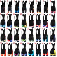 Miloto Ciclismo Culoto Para hombres Acolchado Bicicleta Bicicleta Culoto Babero Bragas Baberos