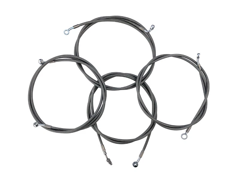 LA Choppers 风格 ABS 电缆套件适用于 2014 - 2020 Harley Touring 14 英寸 - 16 英寸车把 — 第 2/4 张图片