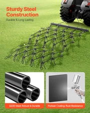 Drag Harrow, and Yard Gravel Driveway Maintenance