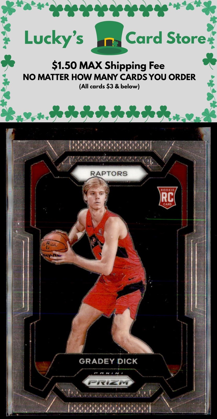 2023-24 Panini Prizm #134 Gradey Dick Rookie