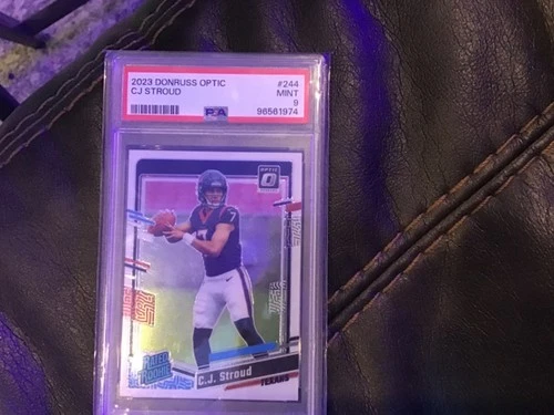 2023 Donruss Optic CJ Stroud #244 PSA 9