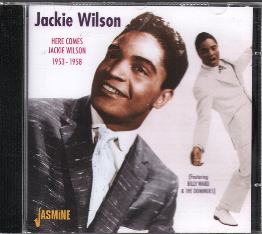 Jackie Wilson Here Comes Jackie Wilson 1953-1958 CD UK Jasmine 2009 JASCD509