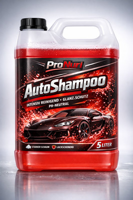 5L PN Nano Autoshampoo Carshampoo Konzen Glanzshampoo Autoglanz Abperleffekt