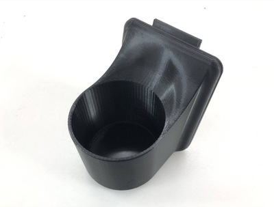 Black Center Console Drink Cup Holder For Subaru 90-99 Sambar KS3
