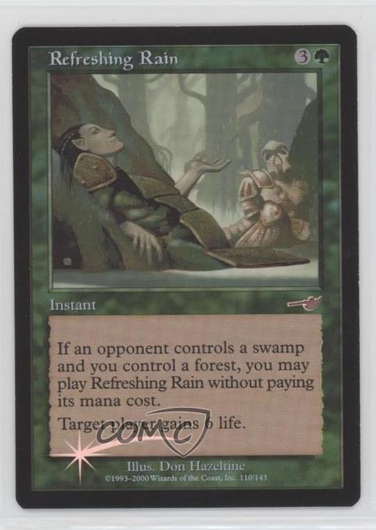Refreshing Rain Foil Magic: Nemesis #110 2000