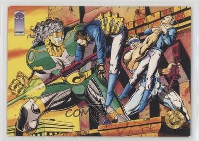 1993 Upper Deck Deathmate: Crossover Impact Stronghold Spoiled Shot #82 0b6