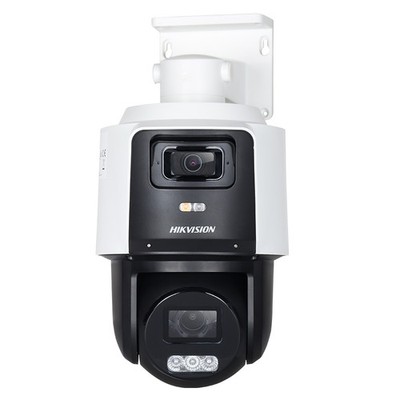 Hikvision DS-2SE3C404MWG-E/14 TandemVu 4MP+4MP 4x PTZ POE IP Camera Dual Lights