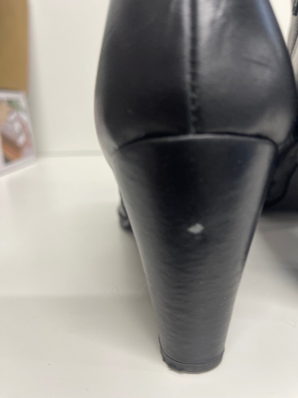 Stunning MARTA JONSSON Ankle Boots Uk 7 Black AZ536 image 7