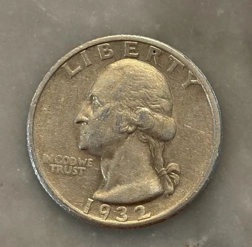 1932-S Washington Quarter - VF - Very Fine - 90% Silver