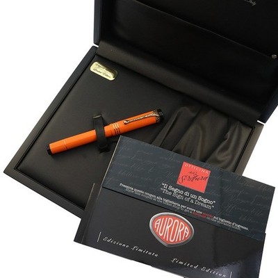 AURORA Füllfederhalter Limited Edition Serie Internazionale Arancho Orange Fe...
