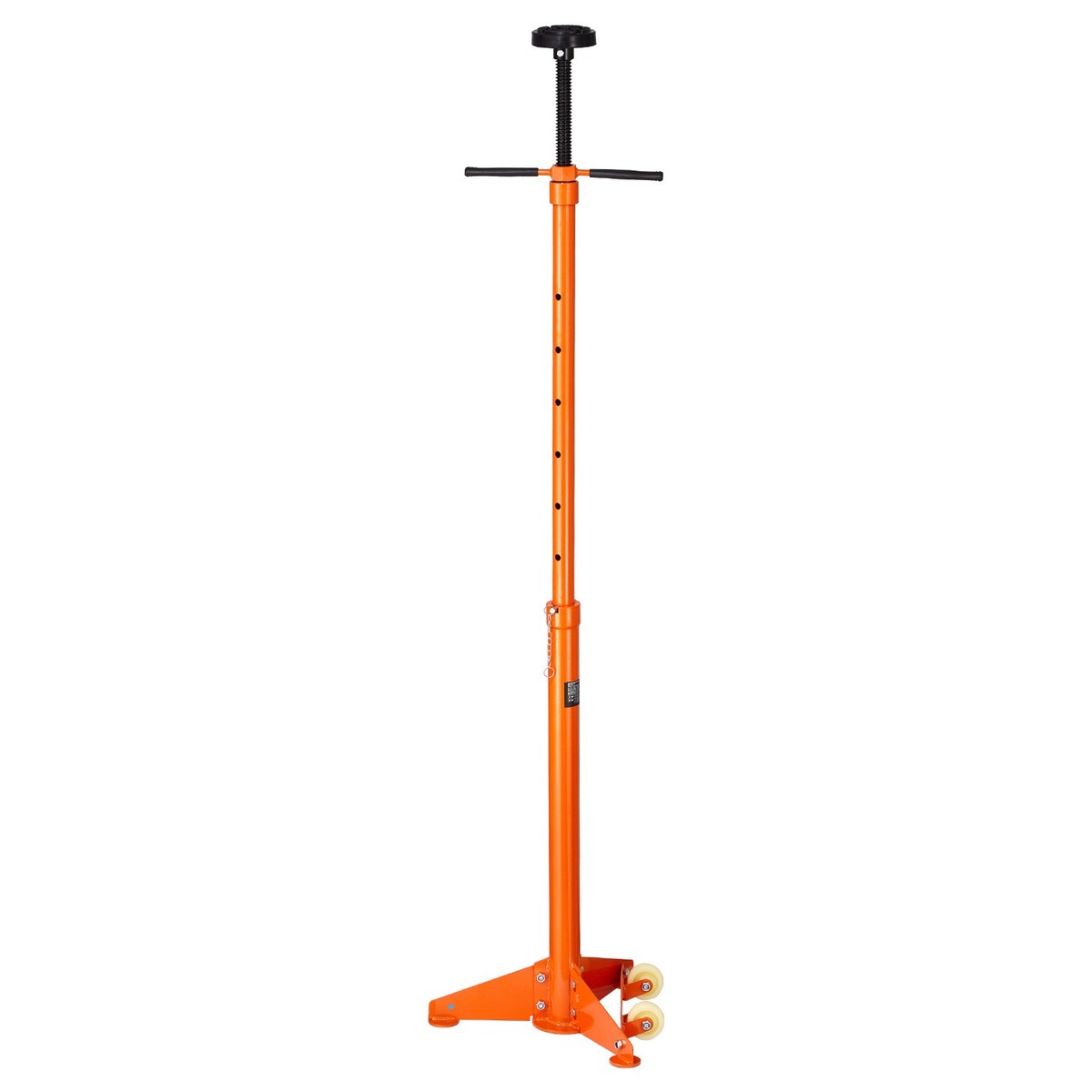VEVOR Unterlift-Stützständer 0,75 T Unterhubwagen-Stützständer Mit Hebehöhen 975-1915 Mm & Lagermontierter Drehgriff & Selbstsichernde Gewindeschraube & Zwei Rädern & Stützfahrzeugkomponenten