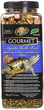 Zoo Med Gourmet Aquatic Turtle Food 11oz - High Protein Shrimp  Mealworms