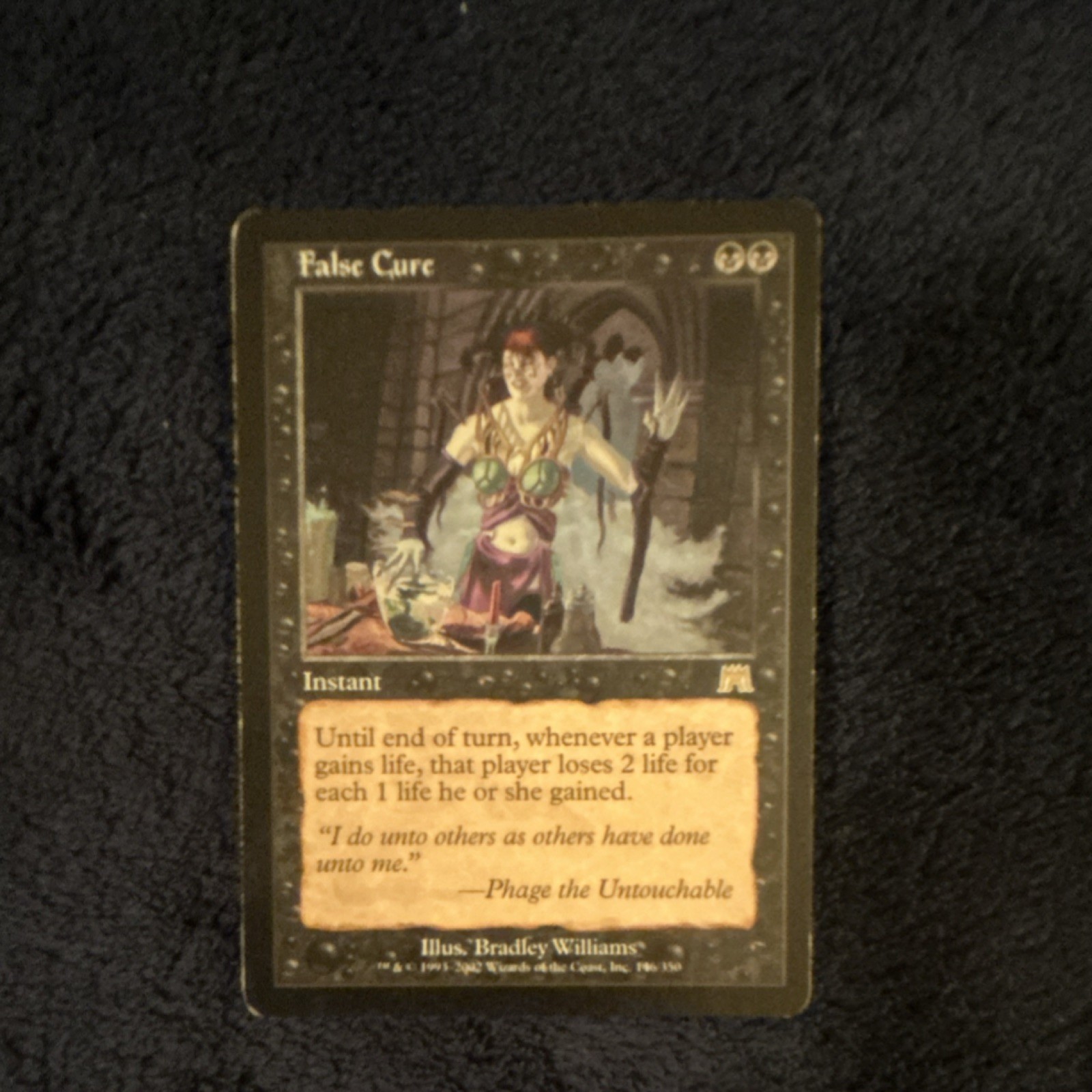 Magic: The Gathering (MTG) False Cure, Onslaught, LP