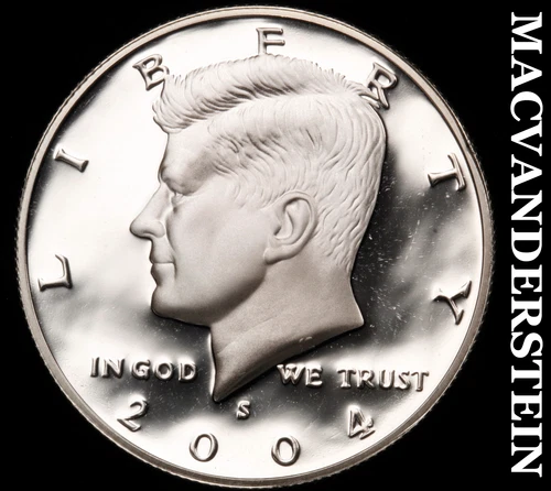2004-S Kennedy Half- Silver Choice Gem Proof Luster No Reserve #i2245