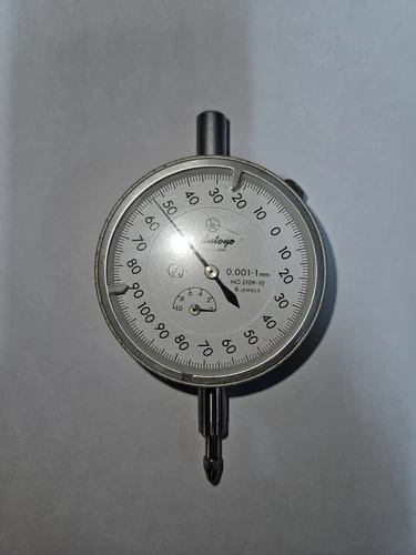 Mitutoyo 2109-10 Dial Indicator 0.001~1mm Range 0.001mm 