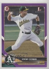 2018 Bowman Draft Purple 174/250 Jeremy Eierman #BD-179 6fs