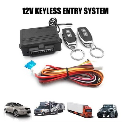 Car Remote Central Door Lock Keyless Control Kit Alarm System Remote Control