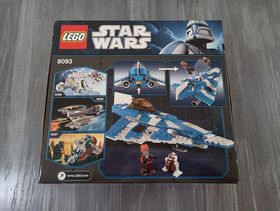 Lego Star Wars #8093 Plo Koon's Jedi Starfighter  175 pieces! MISB