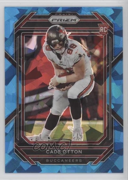 2022 Panini Prizm Rookies Blue Ice Prizm /99 Cade Otton #362 Rookie RC